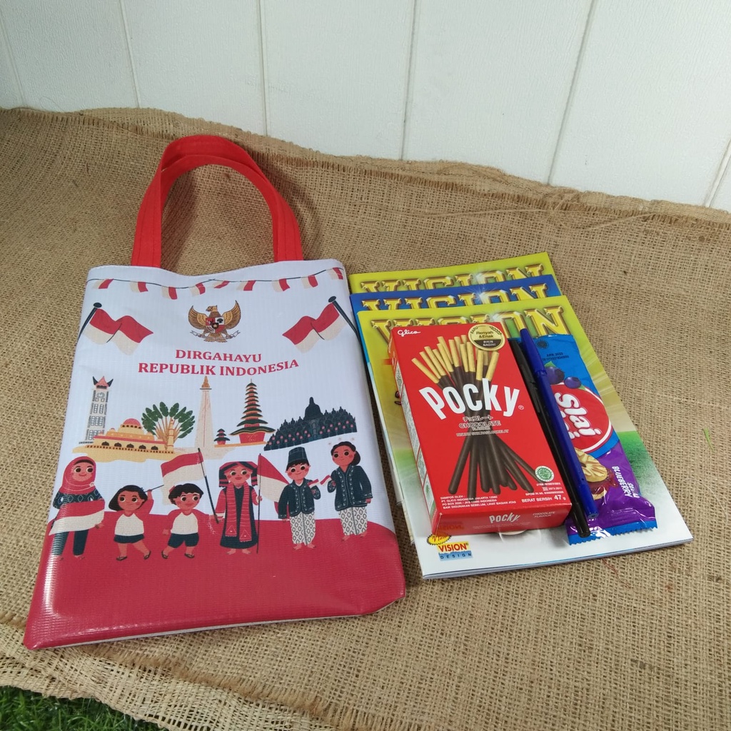 Tas Souvenir Lomba 17 Agustus Kemerdekaan Republik Indonesia 17an Digahayu Lomba Merah Putih Goodie Bag Independence Tujuh Belasan Hadiah Lomba RT RW