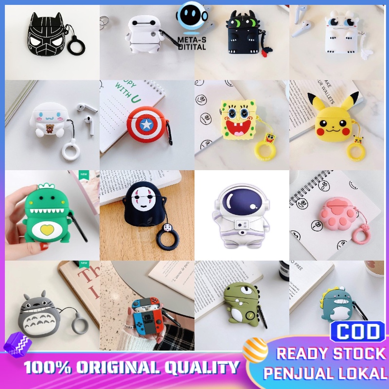 Case Adroid I12 Tws Silicon Macaron Sofe Lucu Case Airpods Case Inpods  Softcase for Andriod Earphone Wireless Headset