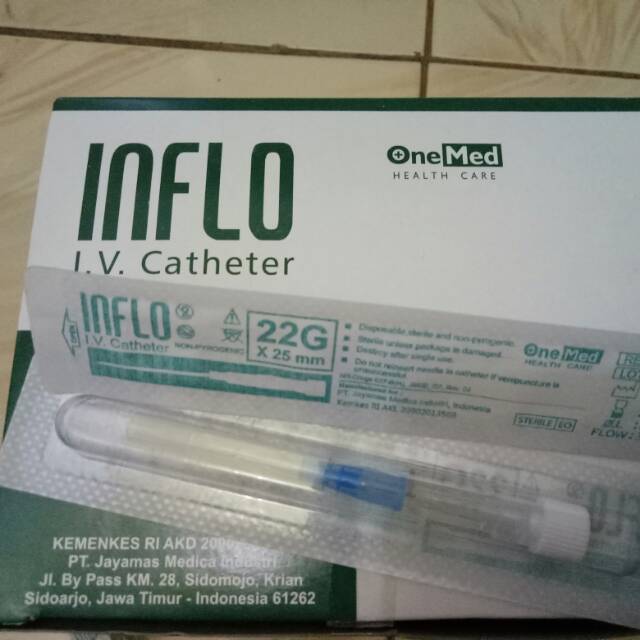 Inflo ukuran 22g