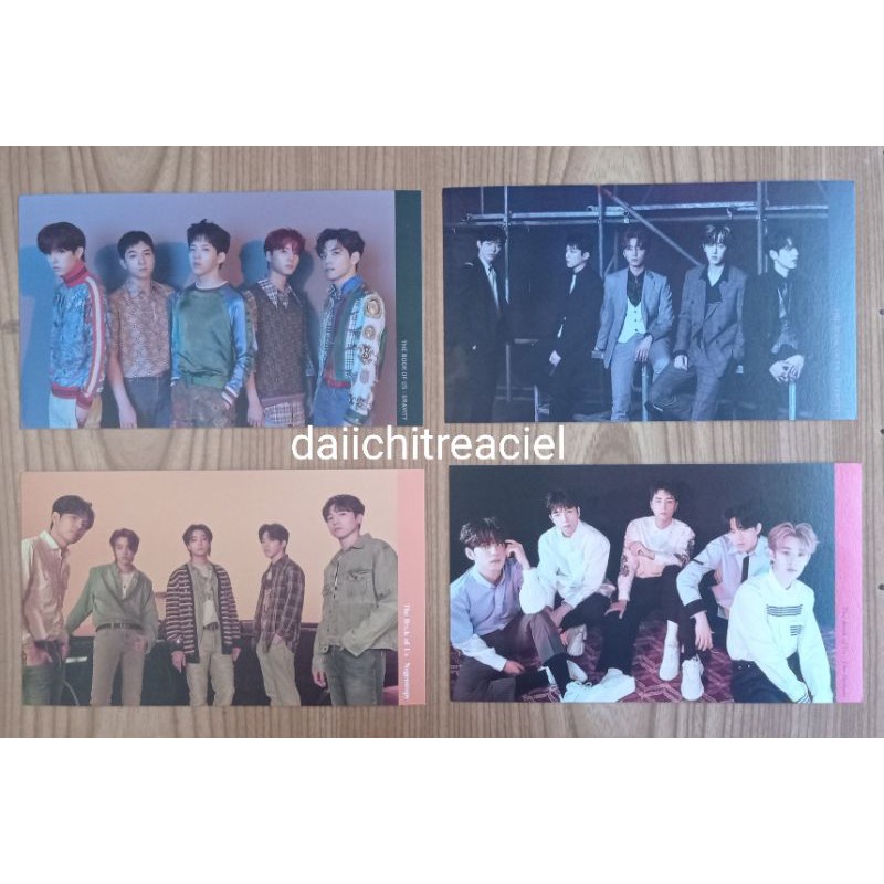 DAY6 LIMITED BOX Postcard Only / Unsealed Damage (Tanpa Postcard) + Poster Negentropy Wonpil/Sungjin