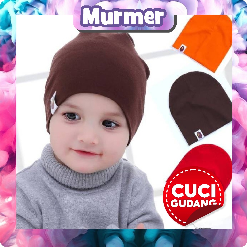 MurmerOfficial R312 TOPI KUPLUK BAYI TERLARIS / TOPI ANAK UNISEX LUCU