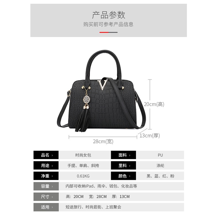 BJ81866 - BLACK/BLUE/PINK/RED - TAS WANITA FASHION IMPORT MODIS ELEGAN TERMURAH TERLARIS TERBARU BAGSTORE JAKARTA TAS BATAM GT1866