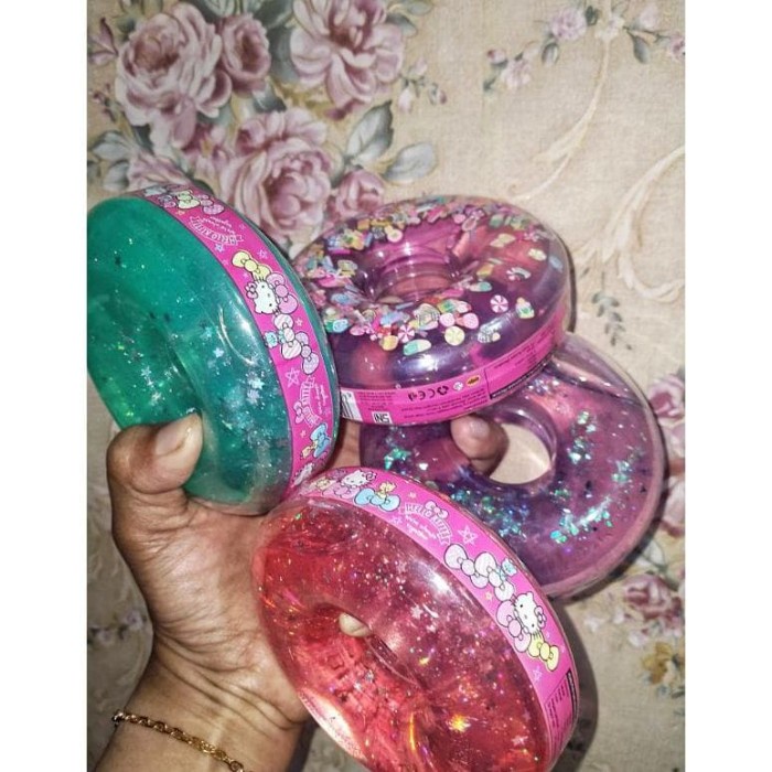 [MURAH] [BISA COD] Slime DONAT HK alfamart TERLANGKA/pcs
