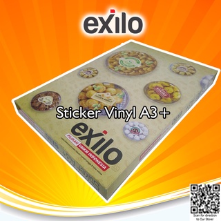 Jual Exilo Sticker Vinyl Digital Print Laser Toner A Gloss Matte