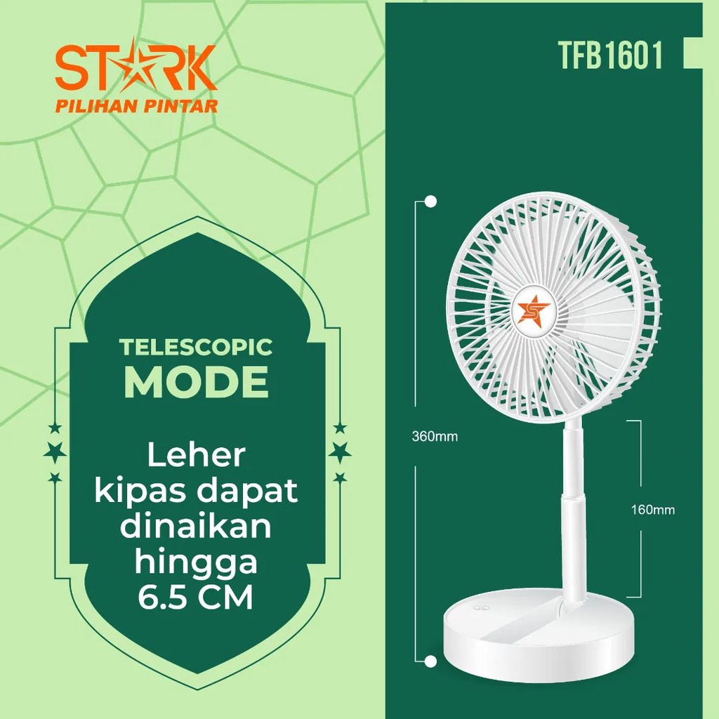 Kipas Angin STARK Telescopic Folding Fan