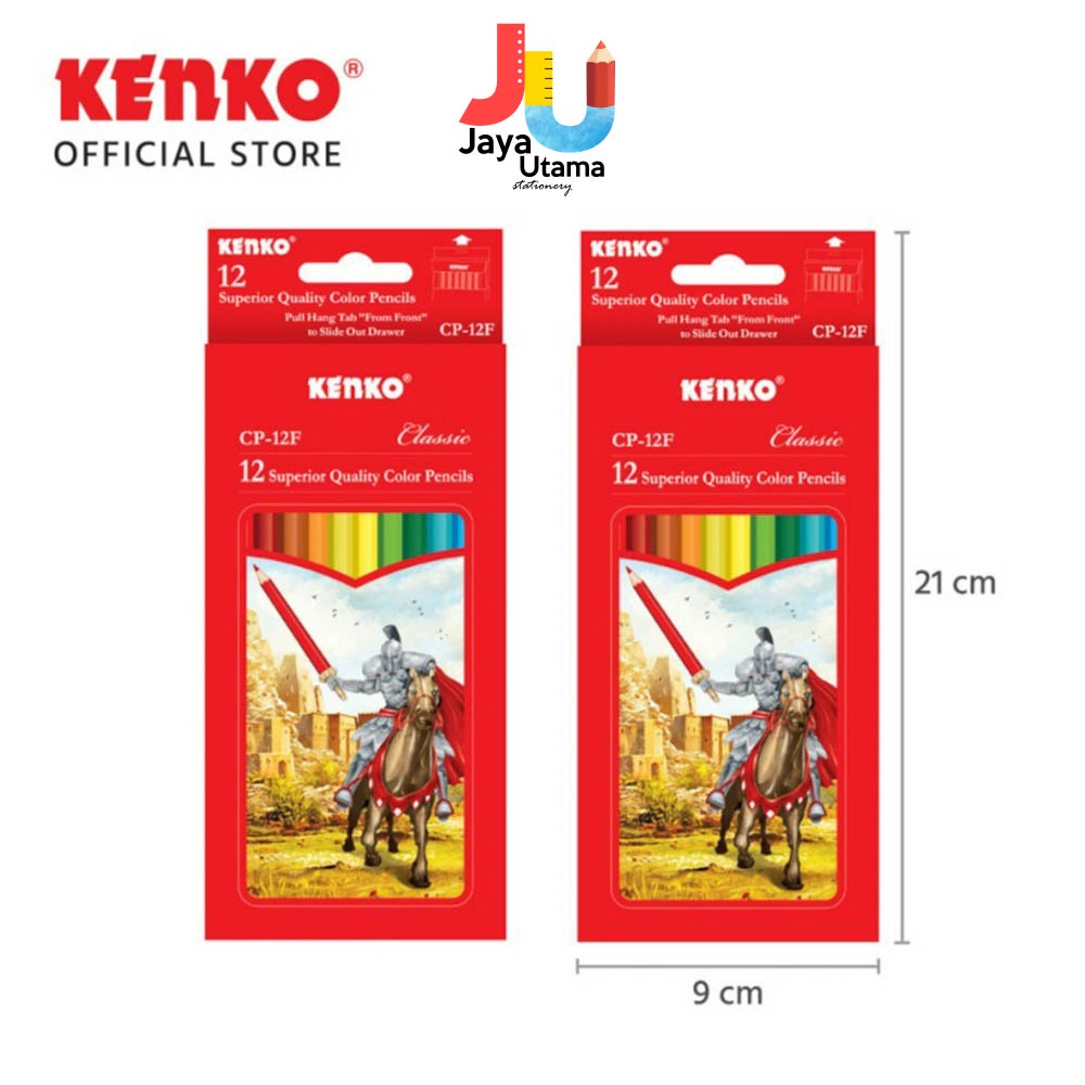 

Kenko Pensil Warna 12 Panjang (Full)