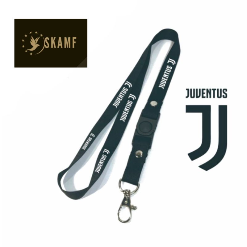 

Lanyard JUVENTUS / Distro / club sepak bola GANTUNGAN KUNCI/GANTUNGAN ID CARD/GANTUNGAN POD Best seller / Bisa COD / oring lengkap