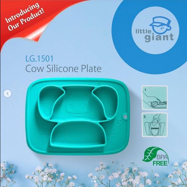 LITTLE GIANT Cow Silicone Plate