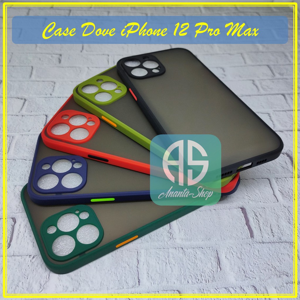 Silikon Pelindung Kamera Bumper Fuze Matte Candy Case Dove iPhone XR XS 11 Pro 12 Mini Max