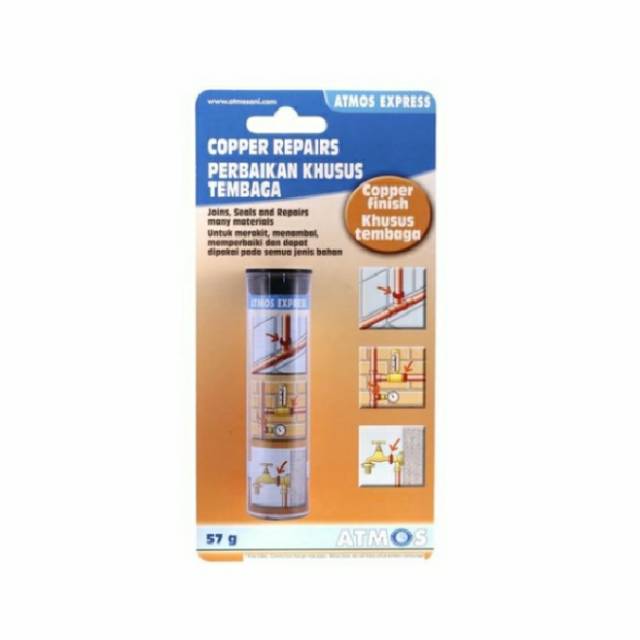 Atmos Express Copper Repair Lem Perbaikan Pipa Khusus Tembaga 57 gr