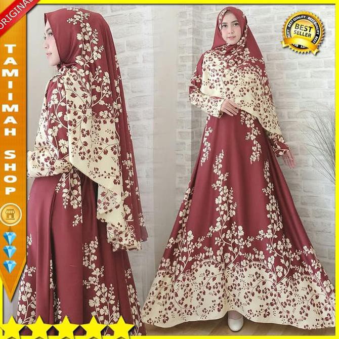  Baju  Muslim  Wanita Gamis Remaja  Polos Syari TERMURAH Bahan 