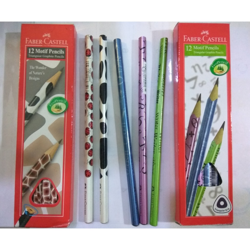 

Pensil 2B motif faber castell