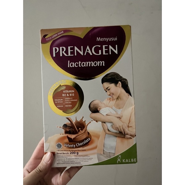 

Susu menyusui prenagen lactamom 200gram rasa valvety chocolate coklat