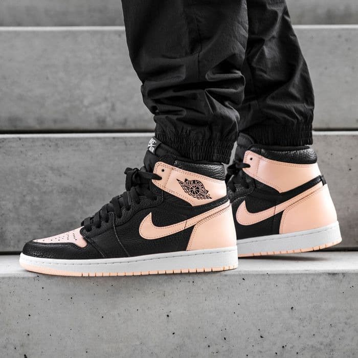 crimson black jordan 1