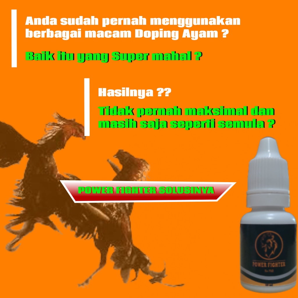 DOPPING AYAM ADUAN VITAMIN BURUNG KICAU DOPING AYAM BANGKOK DAN BURUNG BERKICAU GACOR