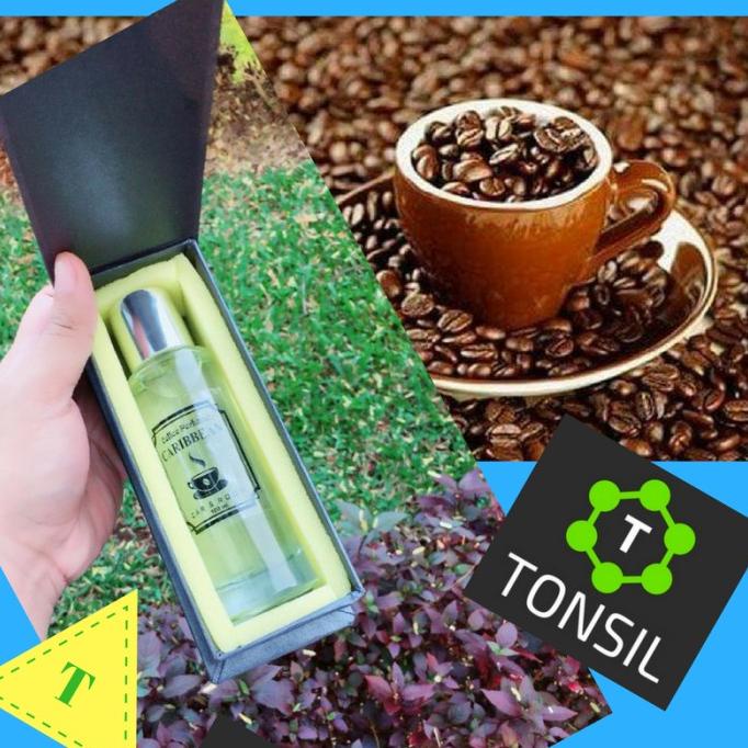 CARIBBEAN / parfum mobil kopi / parfum aroma kopi / parfum kopi 100ml