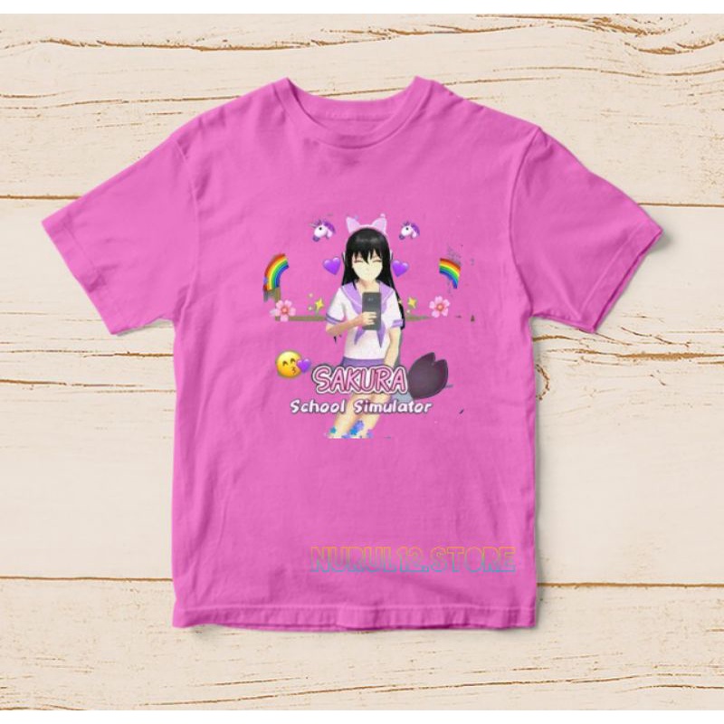 KAOS ANAK SAKURA SCHOOL SIMULATOR