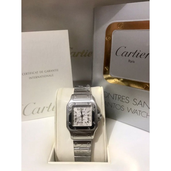 Cartier Galbee preloved original jam wanita authentic jam branded second