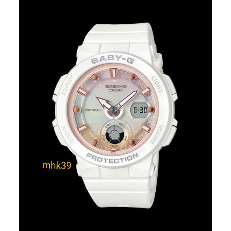JAM CASIO BABY.G BABY-G BGA250 BGA-250-7A2 ORIGINAL