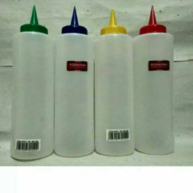 BOTOL PLASTIK LANCIP / BOTOL SAOS / BOTOL MAYONAISE