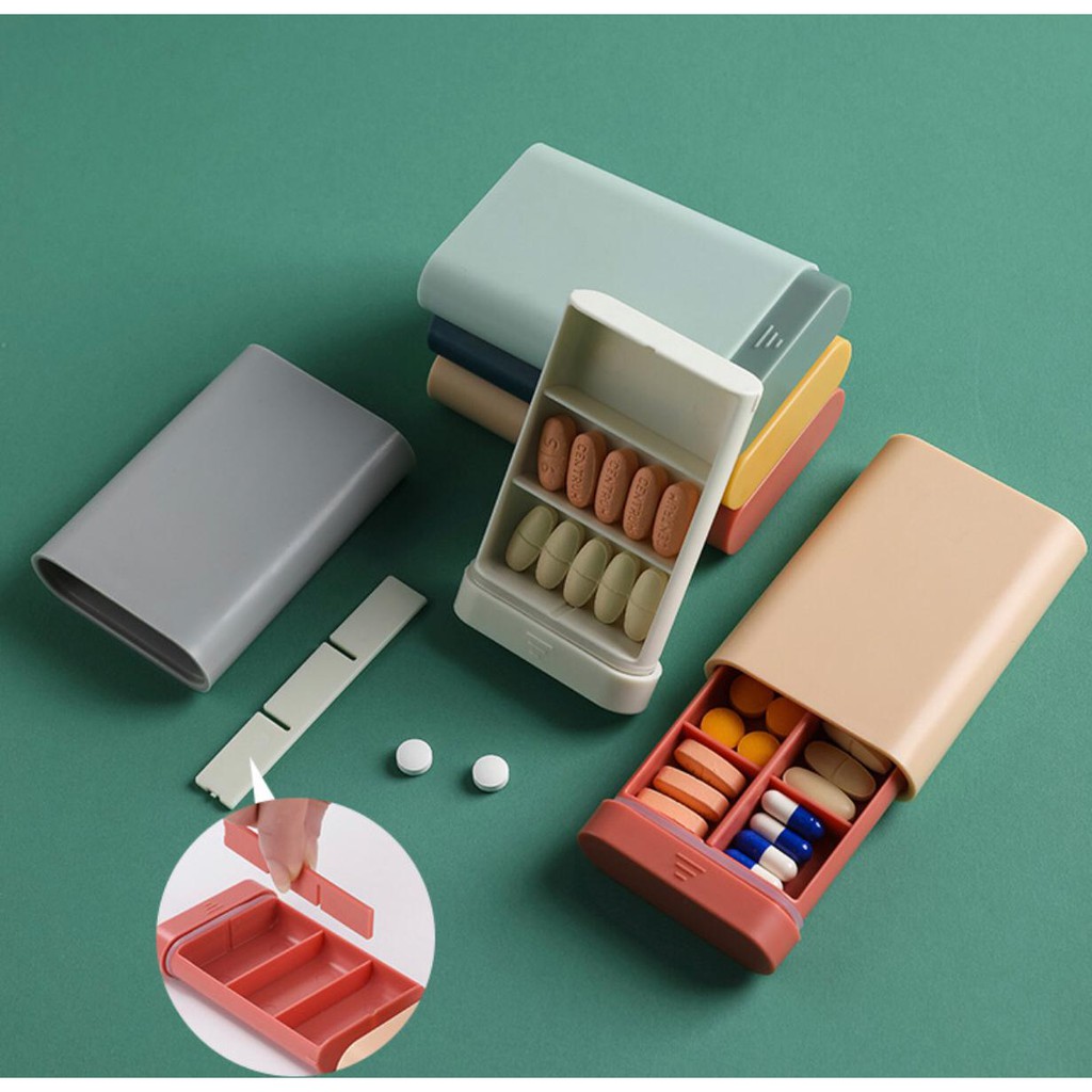 UNNISO - Kotak Obat Portable / Pills Box Portable