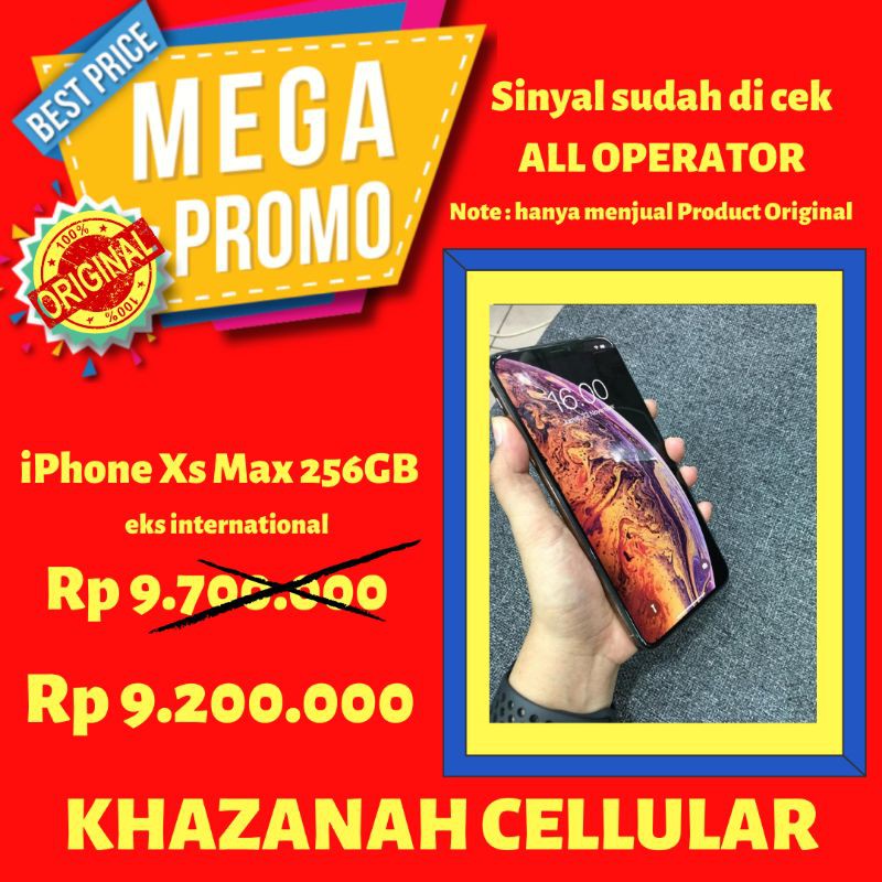 Second iPhone Xs Max 256 GB