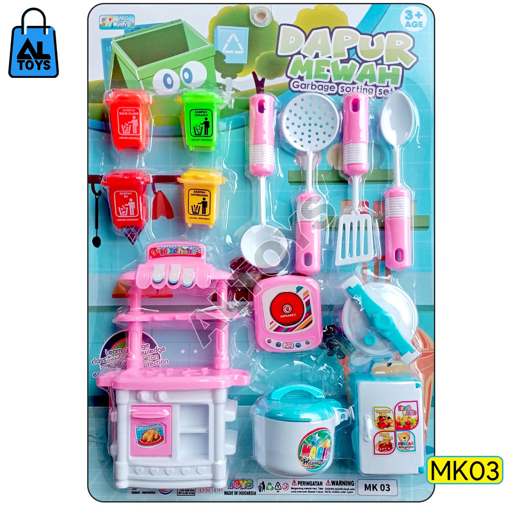 Mainan Anak Perempuan Dapur Cilik Masak Masakan Set
