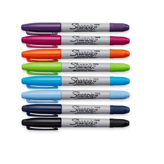 

▼ Sharpie Twin Tip Permanent Marker ⅎ