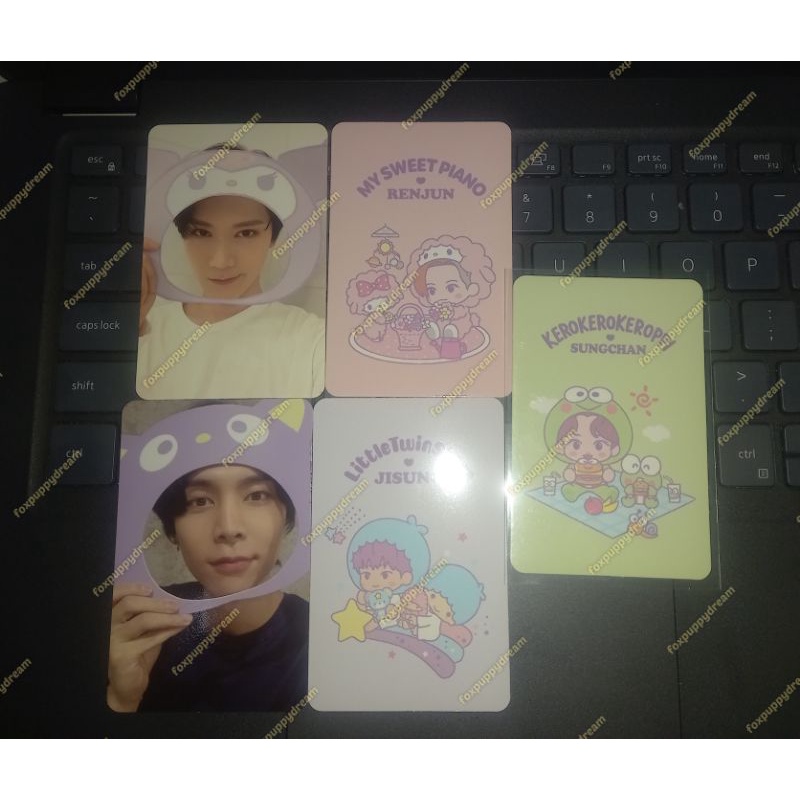 READY INA TC TRADING CARD SANRIO B VER NCT TEN JOHNNY RENJUN JISUNG SUNGCHAN