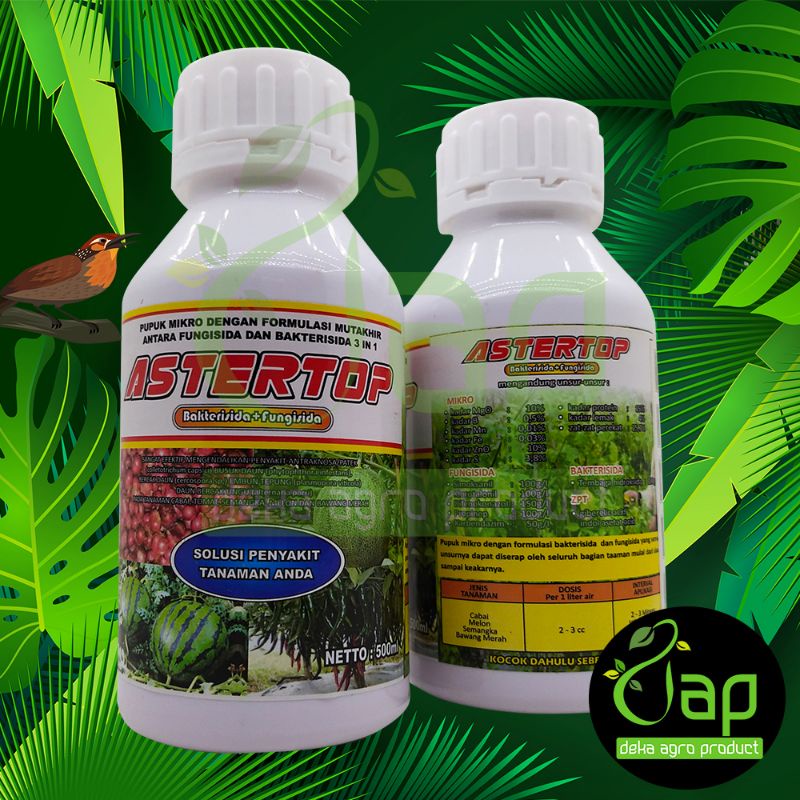 FUNGISIDA + BAKTERISIDA + PUPUK ZPT ASTERTOP 500ML 3in1