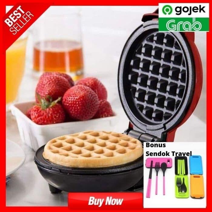 Waffle | Cetakan Waffle Maker Mini Elektrik Cetakan Wafel Listrik