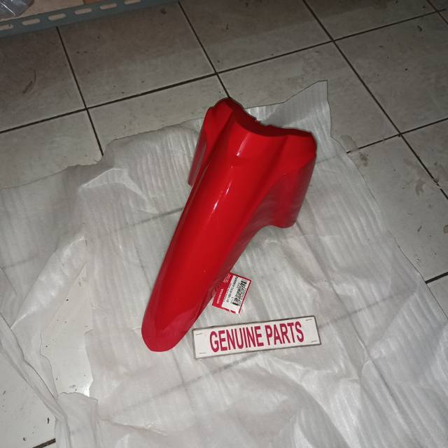 Spakbor Depan Supra X 125 Batman Merah 61100-KVL-N00WRD Orginal Ahm