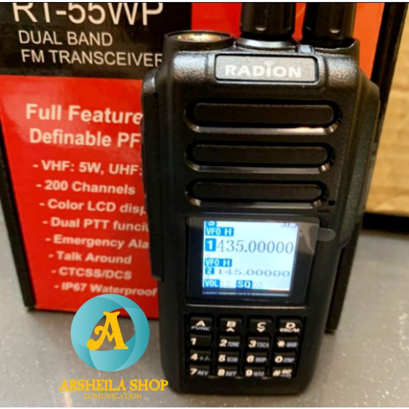 Ht radion rt 55 wp dual band waterprof original