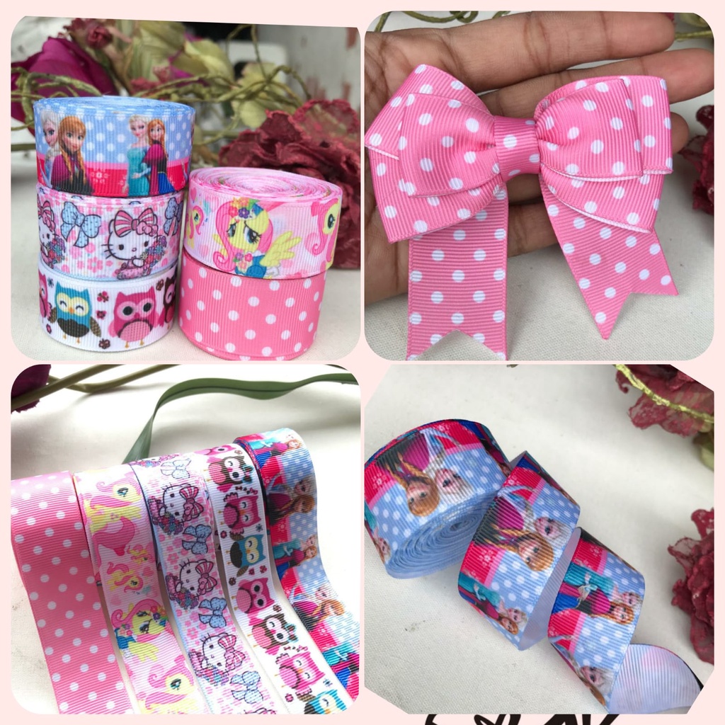 5 YARD - PITA MOTIF FROZEN | PITA HELLO KITTY| PITA POLKADOT | PITA OWL | PITA LITTLE PONY