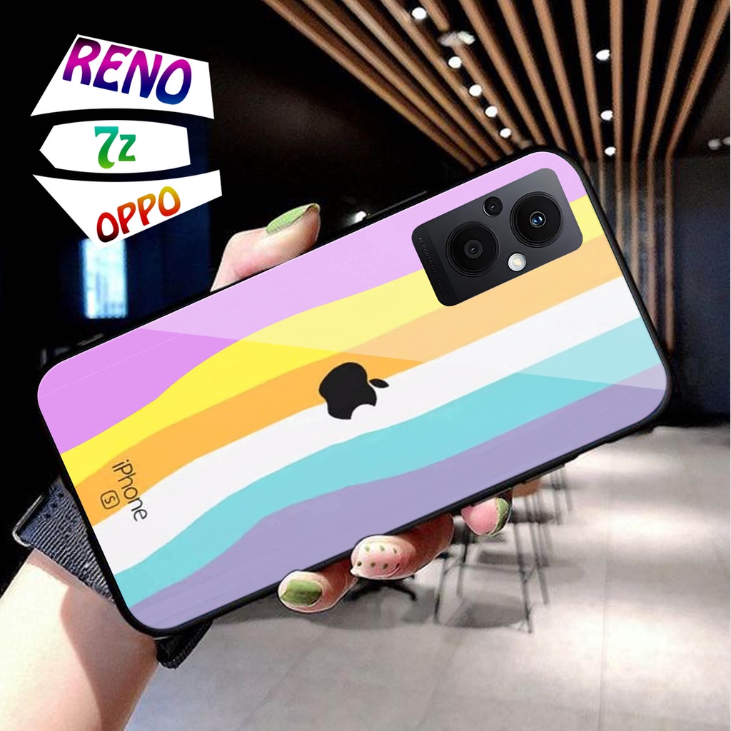 Softcase Kaca Oppo Reno 7 RENO 7Z  - Casing Hp Oppo Reno 7 RENO 7Z  - Case Hp Oppo Reno 7 RENO 7Z [H