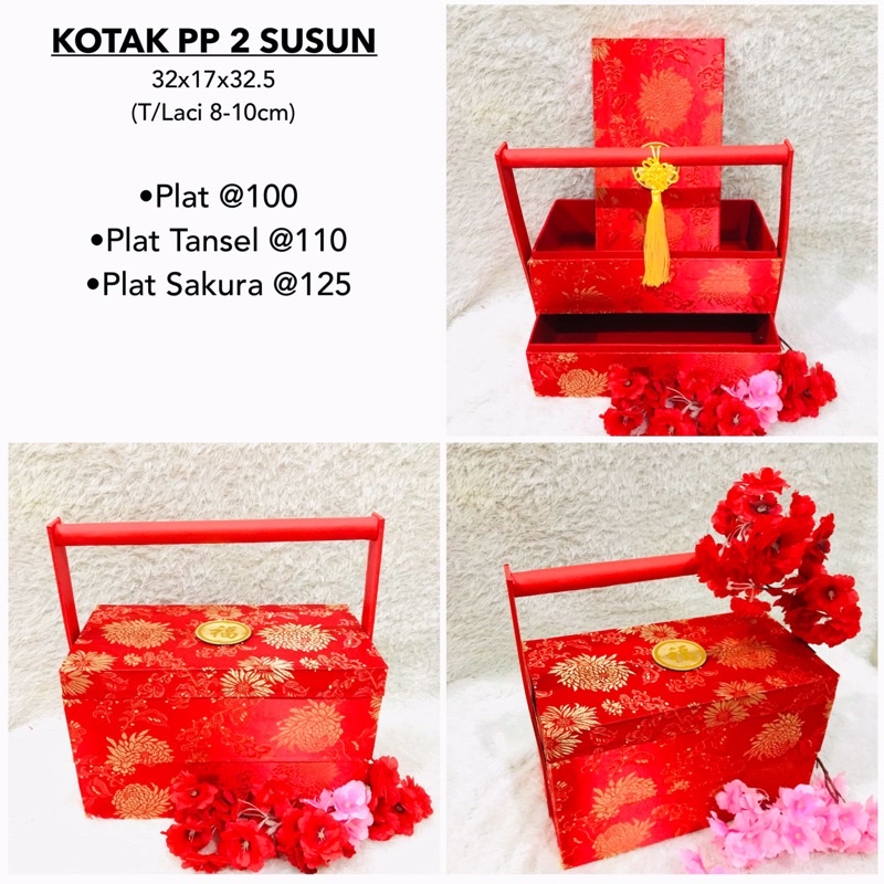 

kotak PP 2 susun