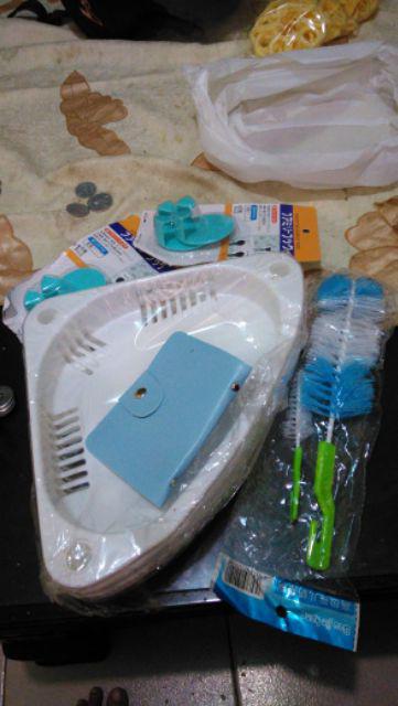 Pouch Organizer Dinding  3 Sekat