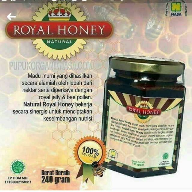 

NATURAL ROYAL HONEY NASA