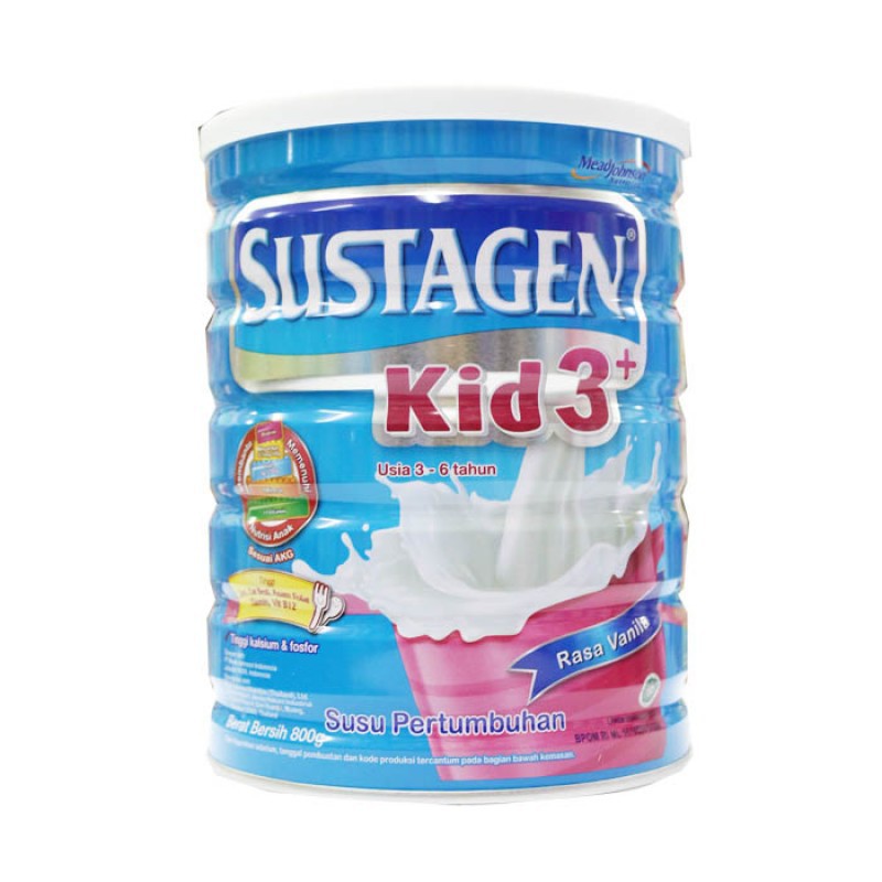 SUSTAGEN KIDS 3+ 800 GR VANILA