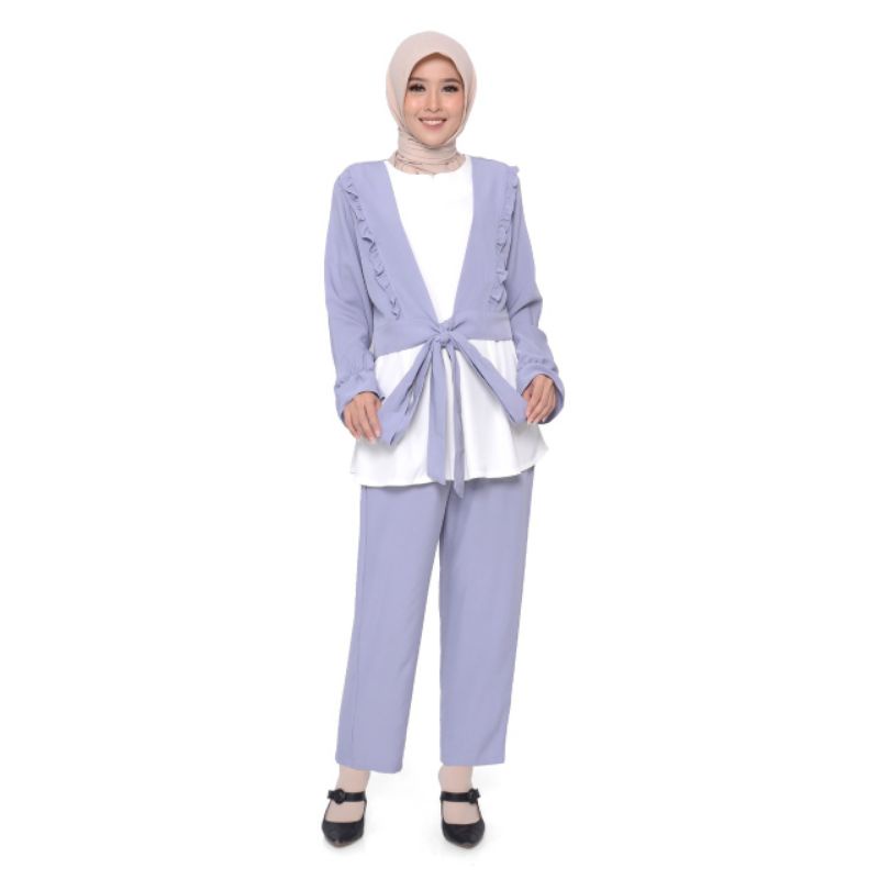 SETELAN WANITA BUSUI/MODEL KARDIGAN NYATUH FRIENDLY/ONE SET SHAKILA PREMIUM/SET WANITA