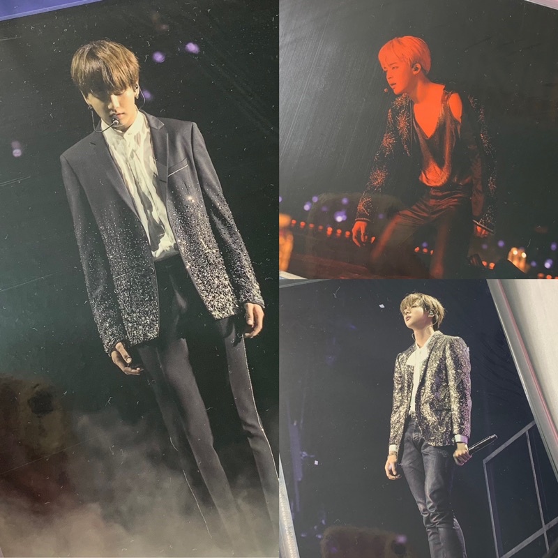 BTS WINGS Bluray Postcard