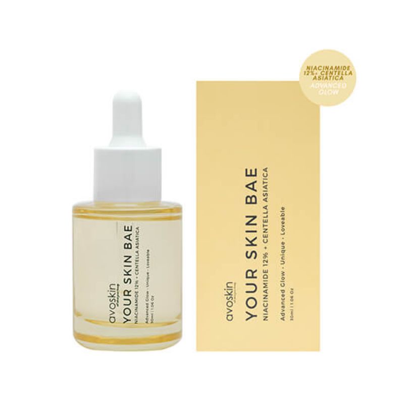 AVOSKIN SKIN YOUR BAE NIACINAMIDE 12% + CENTELLA  ASIATICA SERUM