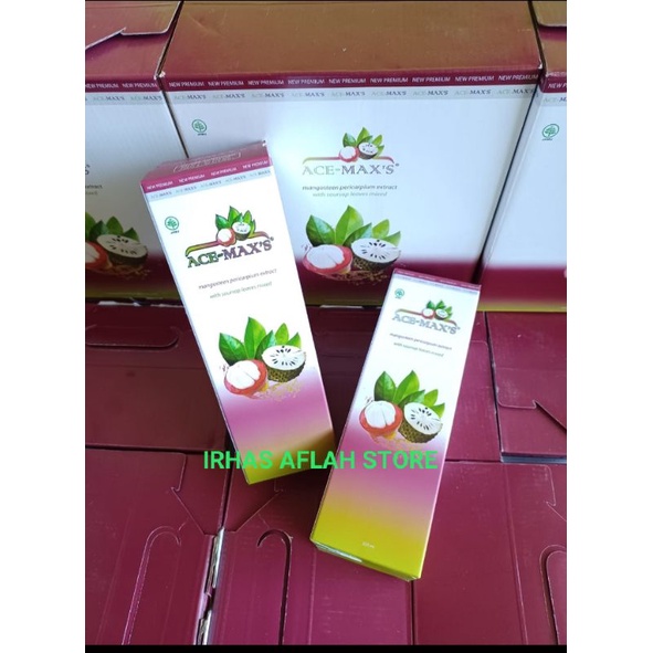 

Ace Maxs Jus kulit manggis Bebas gula