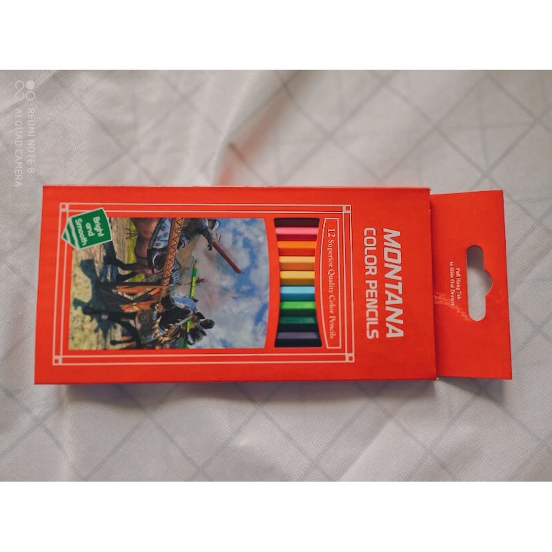 

Montana Color Pencil/Pensil Warna Montana/12 warna