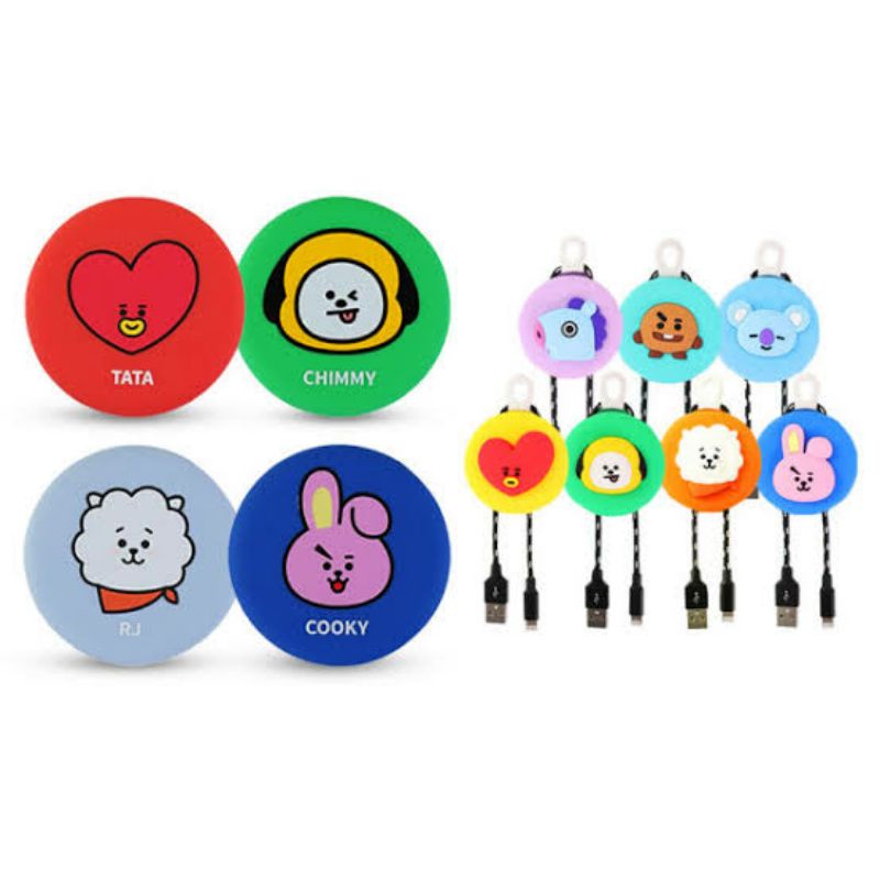 [PELUNASAN] bt21 official macaron pb cable