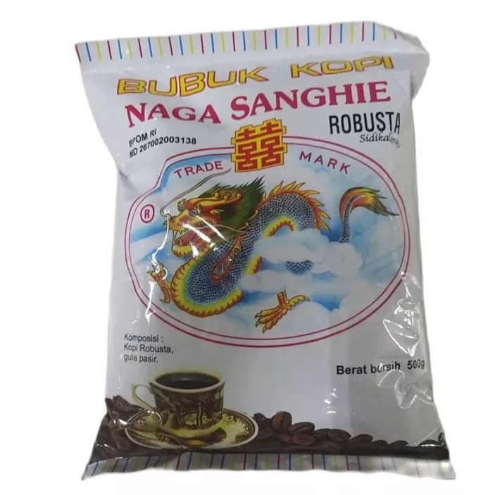 

KOPI ROBUSTA NAGA SANGHIE 500GRAM ASLI SIDIKALANG MURAH !!