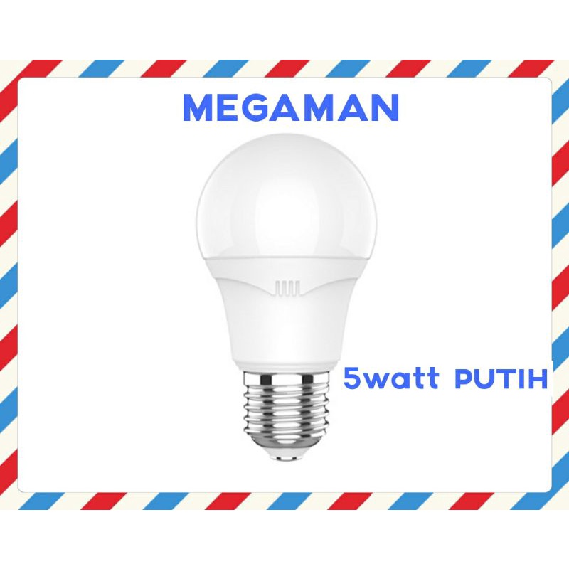 LAMPU 5 WATT / LAMPU / LED 5 WATT PUTIH MEREK MEGAMAN