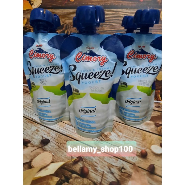 

CIMORY SQUEEZE YOGURT 120 Gram rasa Plain (Original)