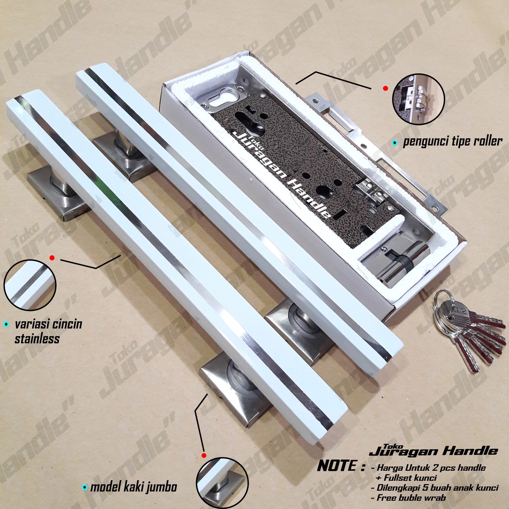 handle pintu set kunci 45 cm pegangan pintu minimalis dan body kunci body pelor gagang pintu satu set kunci pintu rumah