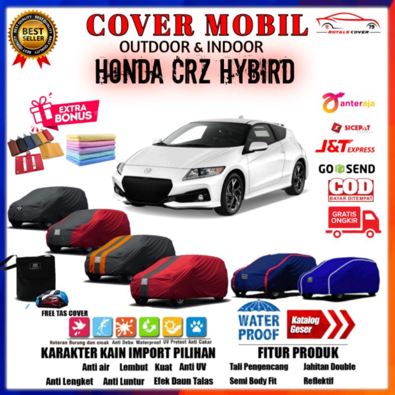 Cover Mobil Honda CRZ / Sarung Mobil CRZ Hybird / Selimut Penutup Mantel Tutup Mobil Outdoor